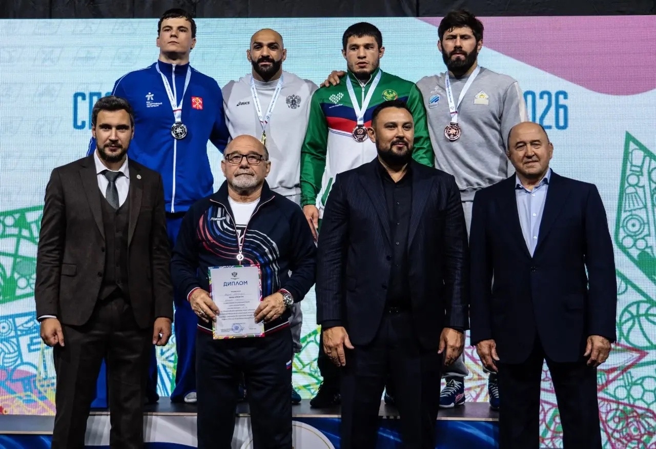 Радостные новости из Уфы 🏆
На II Всероссийской Спартакиаде сильнейших по греко-римской борьбе 🤼♂️ воспитанник [club214… Радостные новости из Уфы 🏆
На II Всероссийской Спартакиаде сильнейших по греко-римской борьбе 🤼♂️ воспитанник [club214…